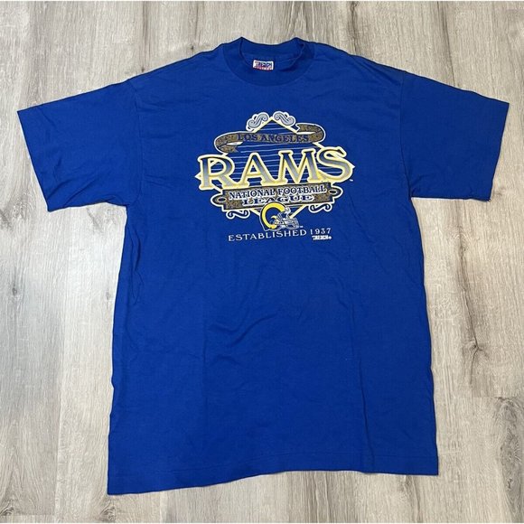 TRENCH ULTRA Other - Vintage 90’s LA Rams T Shirt Mens X Large Trench Ultra Single Stitch